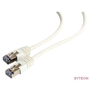 Gembird RJ45 CAT6 FTP M,M adatkábel 5m fehér