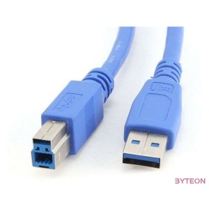 Gembird USB 3.0 A - USB 3.0 B M,M adatkábel 0.5m kék