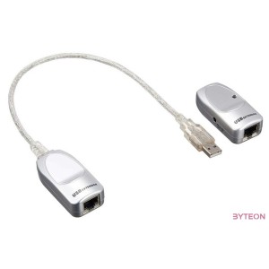 Aten USB A - Cat.5e adatkábel hosszabbító 60m aktív