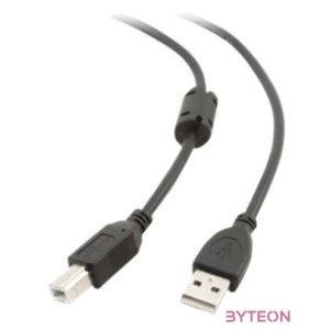 Gembird USB A - USB B M,M adatkábel 1.8m premium fekete