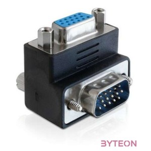 Delock VGA M,F adapter 270 fekete