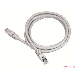 Gembird RJ45 CAT5e FTP M,F adatkábel 7.5m szürke