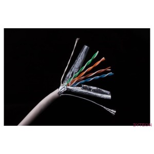 Gembird CAT5e FTP adatkábel 305m fali szürke