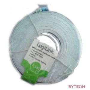 LogiLink RJ45 CAT5e UTP M,M adatkábel 5m fehér