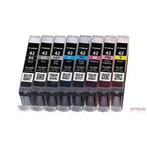 Canon CLI-42 - BK/C/M/Y/PM/PC/GY/LGY Multipack