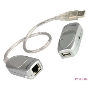 Aten USB A - Cat.5e adatkábel hosszabbító 60m aktív