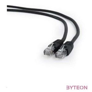 Gembird RJ45 CAT6 UTP M,M adatkábel 3m fekete