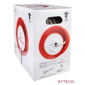 Gembird CAT5e FTP adatkábel 305m fali szürke