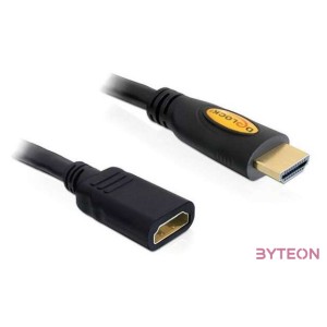 Delock HDMI 1.4 M,F video jelkábel 5m 3D support
