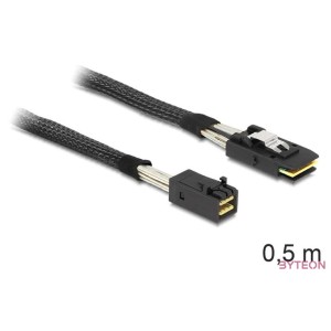 Delock SAS mini SFF-8643 - SAS mini SFF-8087 M,M adatkábel 0.5m fekete