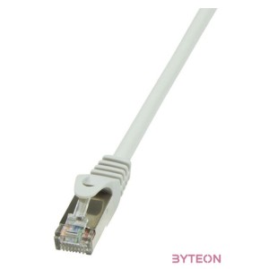 LogiLink RJ45 CAT5e SFTP M,M adatkábel 15m AWG26 szürke