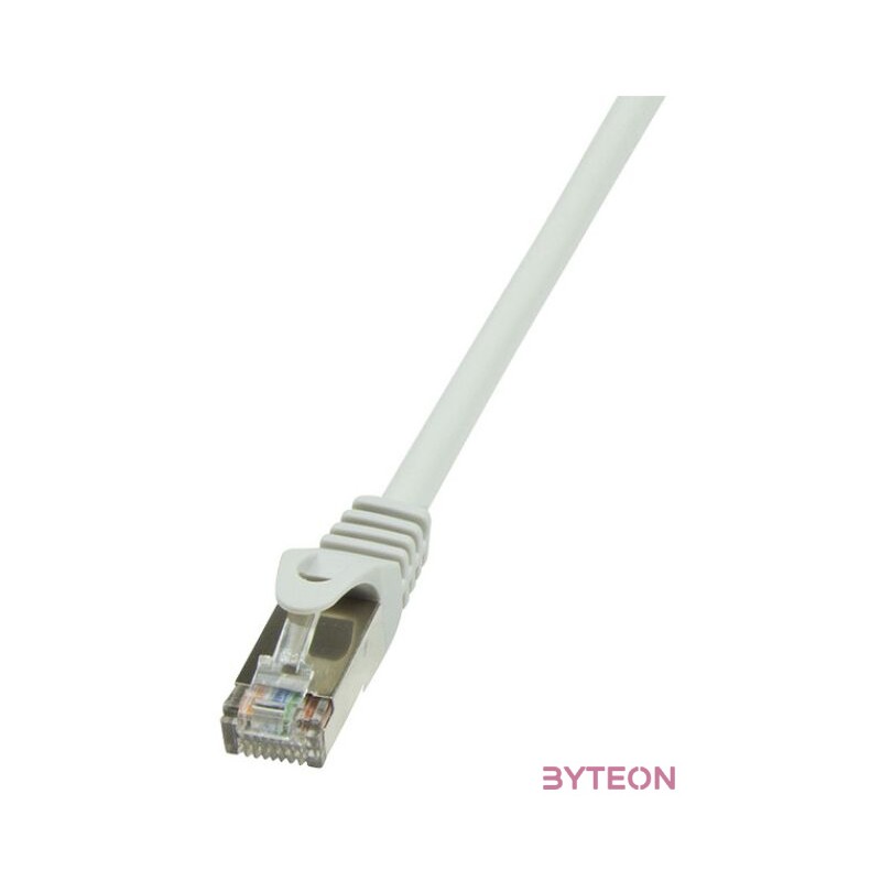 LogiLink RJ45 CAT5e SFTP M,M adatkábel 15m AWG26 szürke