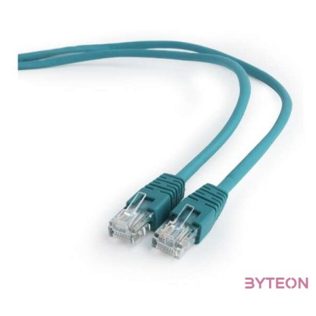 Gembird RJ45 CAT5e UTP M,M adatkábel 1.5m zöld