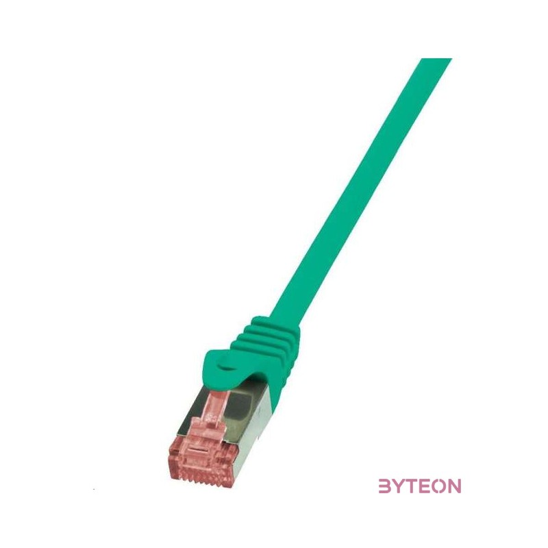 LogiLink RJ45 CAT6 SFTP M,M adatkábel 5m AWG27 zöld