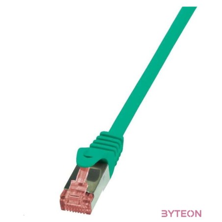 LogiLink RJ45 CAT6 SFTP M,M adatkábel 5m AWG27 zöld