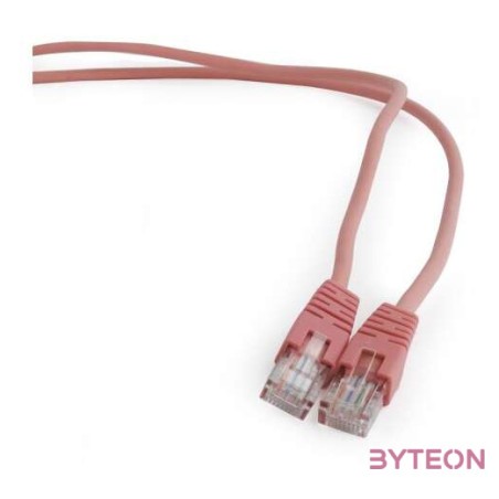 Gembird RJ45 CAT5e UTP M,M adatkábel 2m rózsaszín