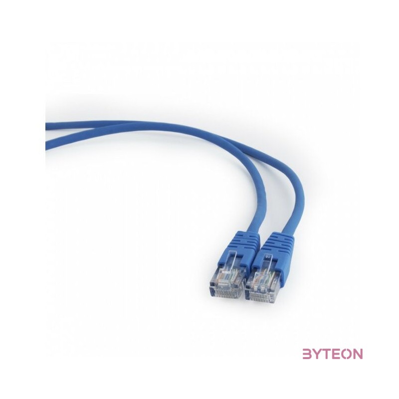 Gembird RJ45 CAT5e UTP M,M adatkábel 5m kék
