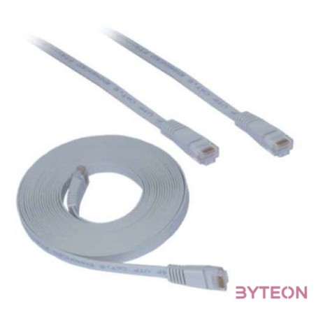 LogiLink RJ45 CAT5e UTP M,M adatkábel 3m fehér