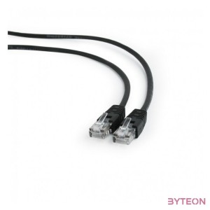 Gembird RJ45 CAT5e UTP M,M adatkábel 2m fekete