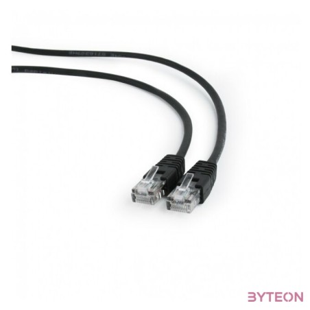 Gembird RJ45 CAT5e UTP M,M adatkábel 2m fekete