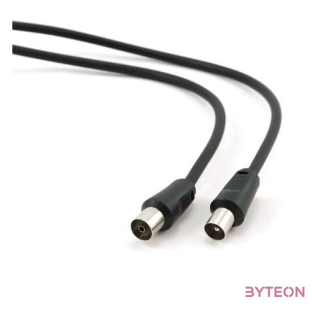 Gembird BNC M,F antenna kábel 1.8m 75 Ohm fekete