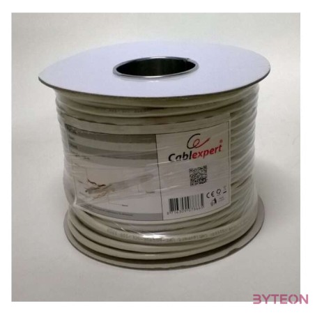 Gembird fali CAT5e FTP adatkábel 100m premium CCA szürke