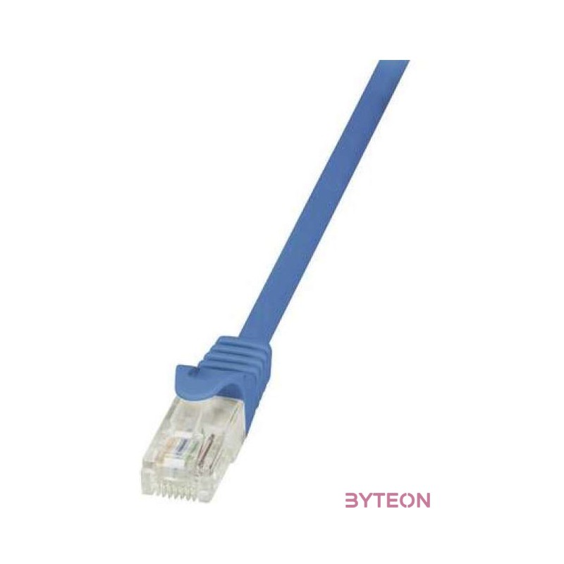 LogiLink RJ45 CAT6 UTP M,M adatkábel 2m AWG24 kék