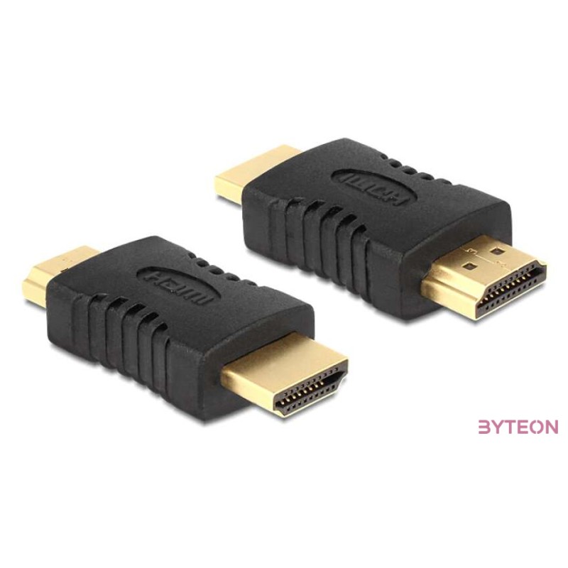Delock HDMI M,M adapter fekete