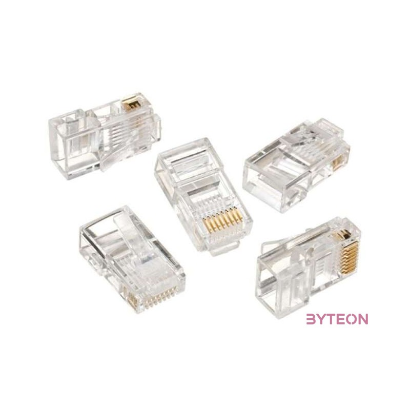 Gembird RJ45 CAT5e UTP csatlakozó dugó 8P8C, 50db