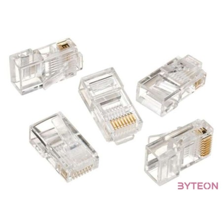 Gembird RJ45 CAT5e UTP csatlakozó dugó 8P8C, 50db