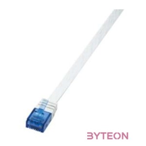 LogiLink RJ45 CAT6 UTP M,M adatkábel 2m AWG32 fehér