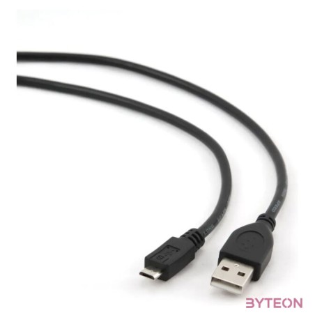 Gembird USB 2.0 A - USB 2.0 micro B M,M adatkábel 0.1m fekete