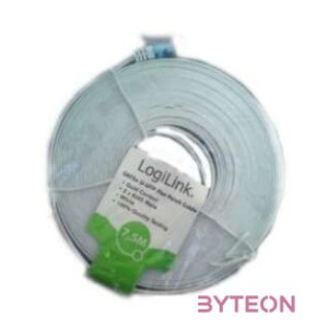 LogiLink RJ45 CAT5e UTP M,M adatkábel 3m fehér