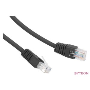 Gembird RJ45 CAT6 UTP M,M adatkábel 0.25m fekete