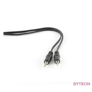 Gembird Jack stereo 3,5mm M,M audio kábel 1.2m fekete