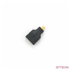 Gembird HDMI micro D - HDMI M,F adapter fekete