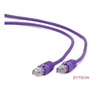 Gembird RJ45 CAT6 FTP M,M adatkábel 0.5m lila