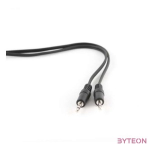 Gembird Jack stereo 3,5mm M,M audio kábel 1.2m fekete