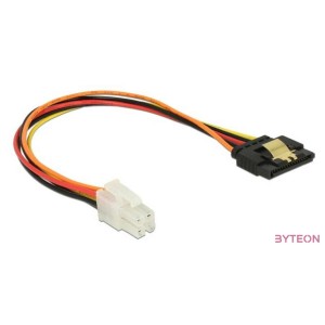 Delock Power 4pin - SATA Power F,F tápkábel 0.2m Lenovo alaplapokhoz