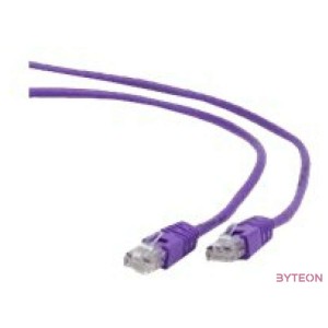 Gembird RJ45 CAT5e UTP M,M adatkábel 1m lila