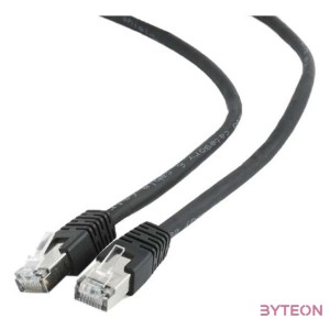 Gembird RJ45 CAT6 FTP M,M adatkábel 3m fekete