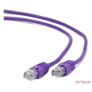 Gembird RJ45 CAT6 FTP M,M adatkábel 0.5m lila