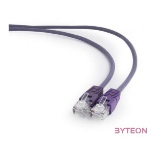 Gembird RJ45 CAT5e UTP M,M adatkábel 1m lila