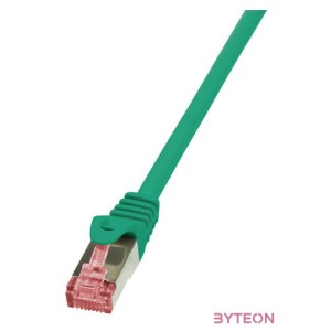 LogiLink RJ45 CAT6 SFTP M,M adatkábel 5m AWG27 zöld