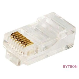 LogiLink RJ45 CAT5e UTP csatlakozó dugó 8P8C,100db