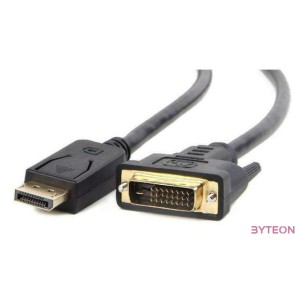 Gembird Displayport - DVI-D M,M video jelkábel 3m fekete