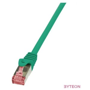 LogiLink RJ45 CAT6 SFTP M,M adatkábel 5m AWG27 zöld