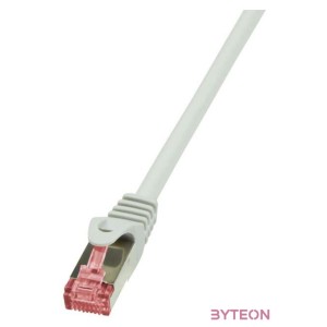 LogiLink RJ45 CAT6 SFTP M,M adatkábel 1.5m AWG27 szürke