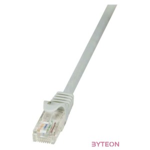 LogiLink RJ45 CAT5e UTP M,M adatkábel 5m AWG26 szürke