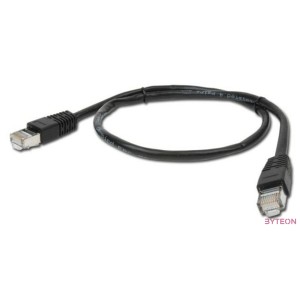 Gembird RJ45 CAT5e FTP M,M adatkábel 2m fekete